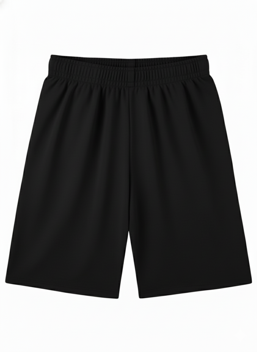 Conjunto camiseta e bermuda preto