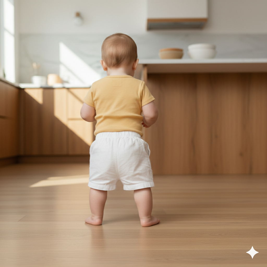 Conjunto de body e bermuda bebê amarelo manteiga